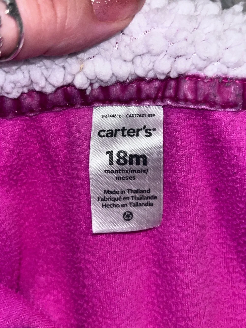 Carter’s Girl’s 18M Fleece Vests Bundle